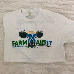 Farm Aid 17 Tee size small